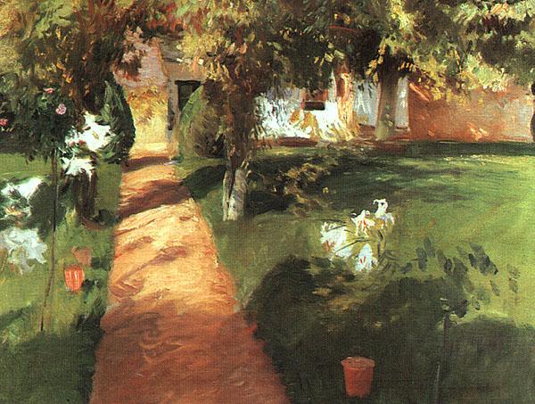 John Singer Sargent Millet s Garden